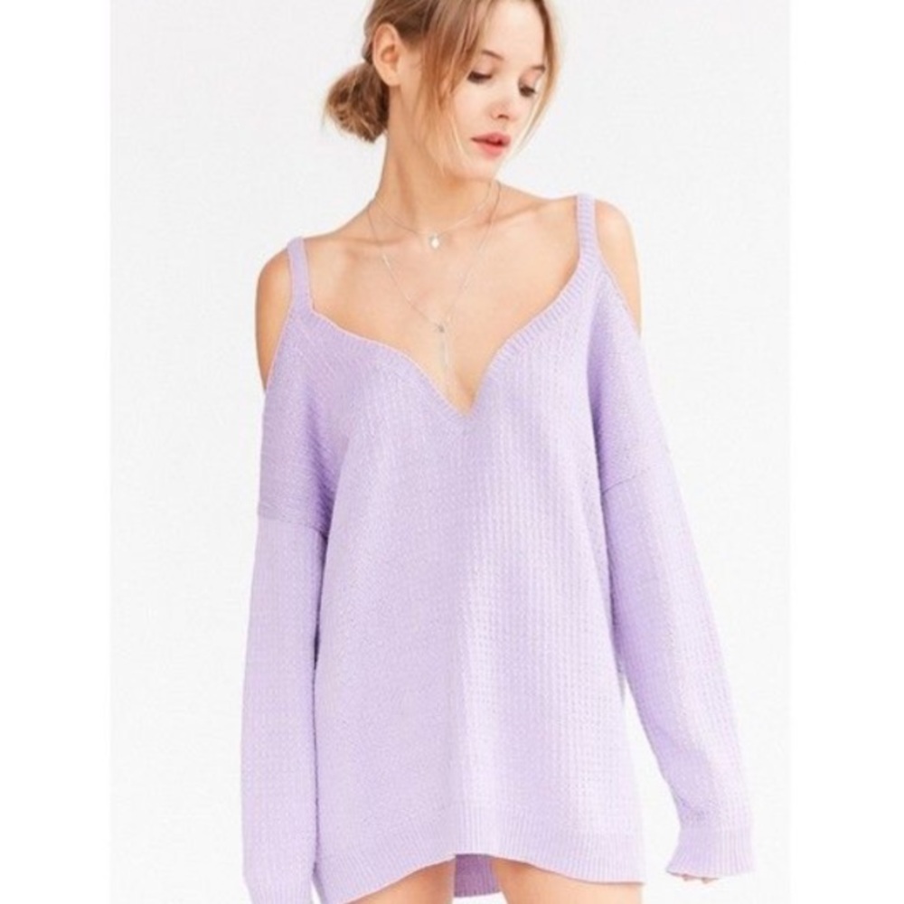 UO Kimchi Blue Purple Oversized Sweater HOST PICK